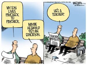 Teacher pay