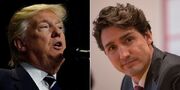 Donald Trump and Justin Trudeau