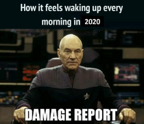 How it feels waking up every morning in 2020
