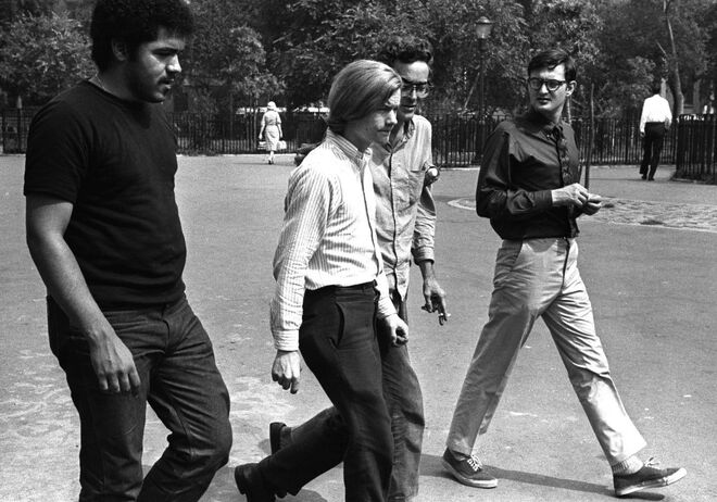 Dana Beal 1967 Tompkins Square Park in NYC