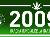 Global Marijuana March 2009 map