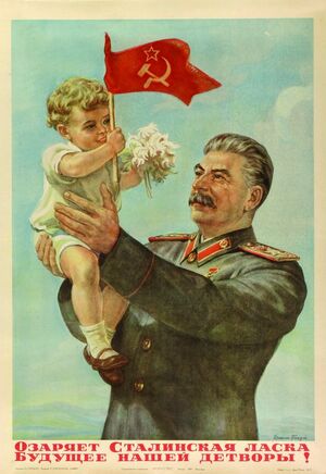 Stalin and child