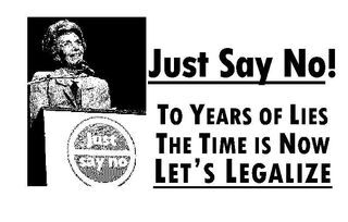 Just say no to years of lies.jpg