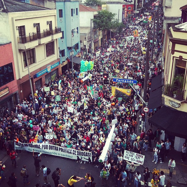 Sao Paulo 2012 May 19 Brazil crowd