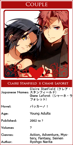 Baccano Canon Pairings From Anime Wiki Fandom Baccano Canon Pairings From Anime Wiki Fandom
