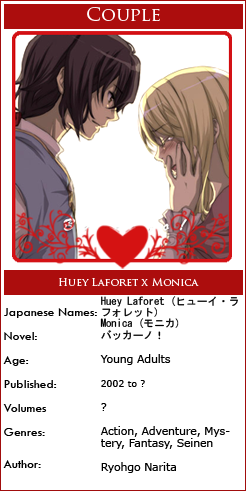 Baccano Canon Pairings From Anime Wiki Fandom Baccano Canon Pairings From Anime Wiki Fandom