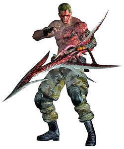 Jack Krauser from Resident evil 4 #residentevil #re #remake #biohazard #ps  #capcom #playstation