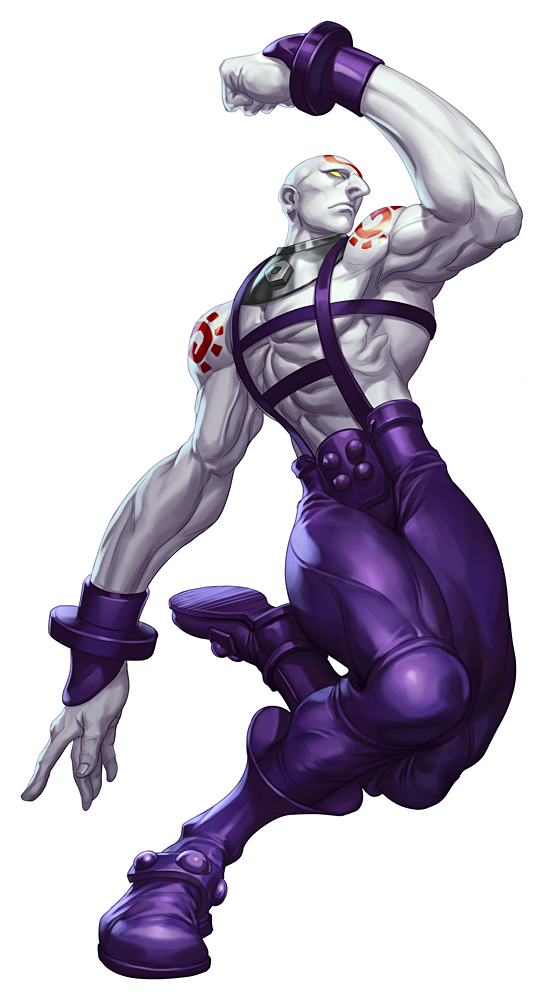 Illustration + digital enhancement Akuma Ryu Ken, Street Fighter III: 3rd  Strike, Capcom