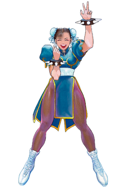 Chun-Li - Street Fighter - Second character profile 