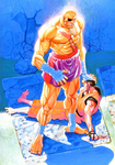 Sagat and Dan's father, Go Hibiki