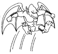 Gargoyle's Quest manual art