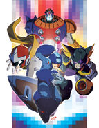 Art for Mega Man Tribute.