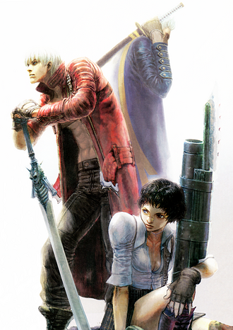 Dante Vergil and Lady