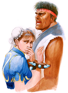 Street Fighter II Complete File artwork with Chun-Li