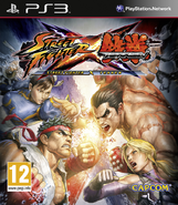 Street Fighter × Tekken (European cover)