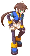 Aile in Mega Man ZX Advent