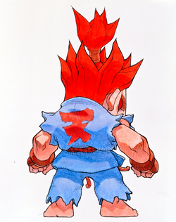 Akuma Redraw (Street Fighter Alpha: The Animation) by Babushkakoi on  Newgrounds