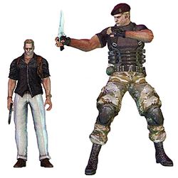 Jack Krauser  Resident evil game, Resident evil, Studio ghibli characters