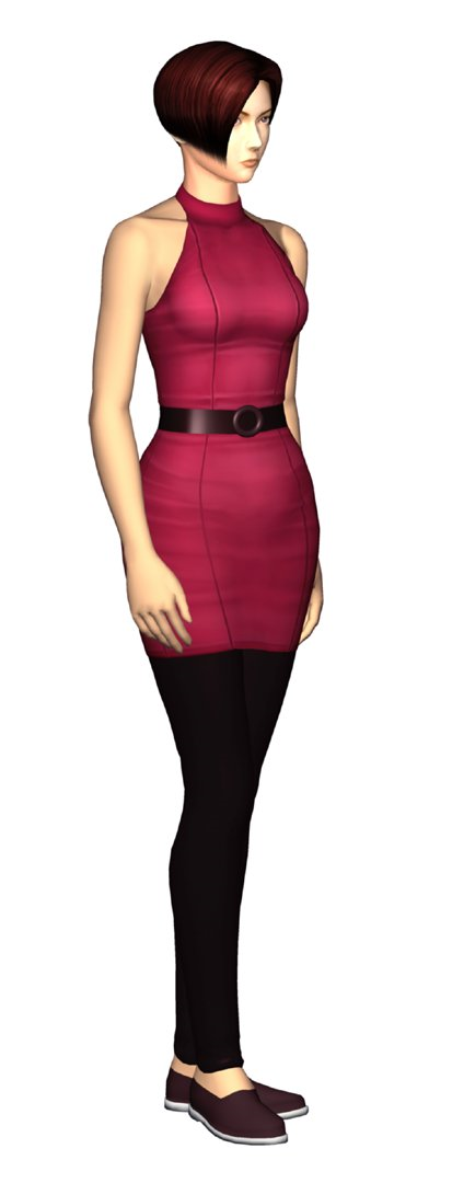 HELP!! Ada Wong Default Red Dress for Assignment Ada mode