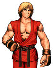 Ken Masters in Capcom vs SNK 2, art by Shinkiro (SNK groove)