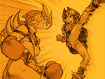 Sparring with Hinata