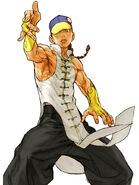 Yun in Capcom vs. SNK 2 (Capcom groove)