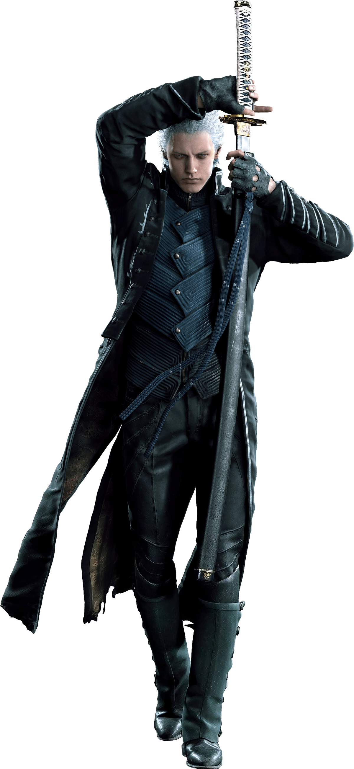 New hot!! Devil May Cry Dante DMC 5 Cosplay Costume Jacket coat