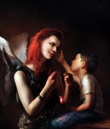 DmC Eva and Dante.png (840 KB) Eva's counterpart (with a younger Dante) in DmC: Devil May Cry.