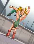 Cammy and Charlie in Street Fighter UFS Trading Card Game