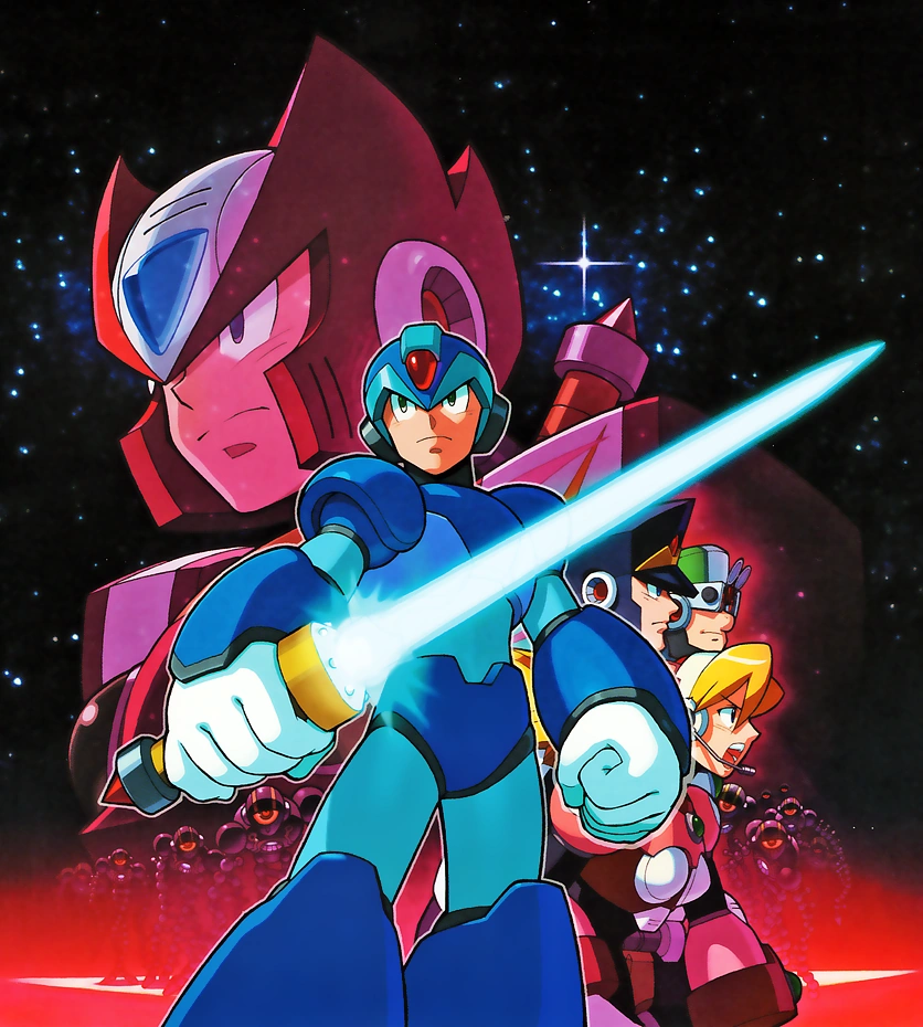 ロックマンX6 ポスター MEGAMAN ロックマンX 希少 販促 ロックマンX6