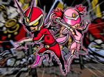 Viewtiful Joe and Jasmine!