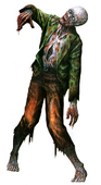 Zombie in Resident Evil