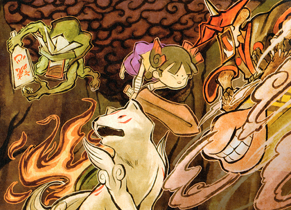 Okami HD Announced - Game Informer