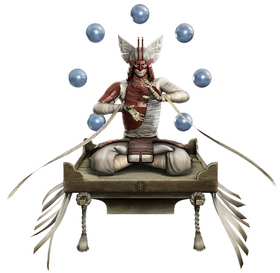 Yoshitsugu Ōtani in Sengoku BASARA: Samurai Heroes.