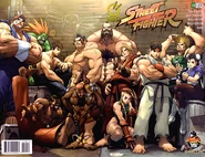 Street Fighter # 10 Comic Cover Art
