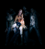 A group of Zombies in Resident Evil: Operation Raccoon City.