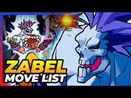 LORD RAPTOR - ZABEL MOVE LIST - Vampire Savior- Lord of Vampire (VSAV - Darkstalkers 3)