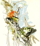 Devil Kings art of Sasuke.