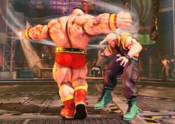 Zangief In-Game Image Double Lariat, Images, Street Fighter II, Museum