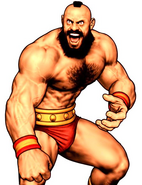 Zangief in Capcom vs. SNK 2 (SNK groove)