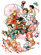 Capcom group artwork