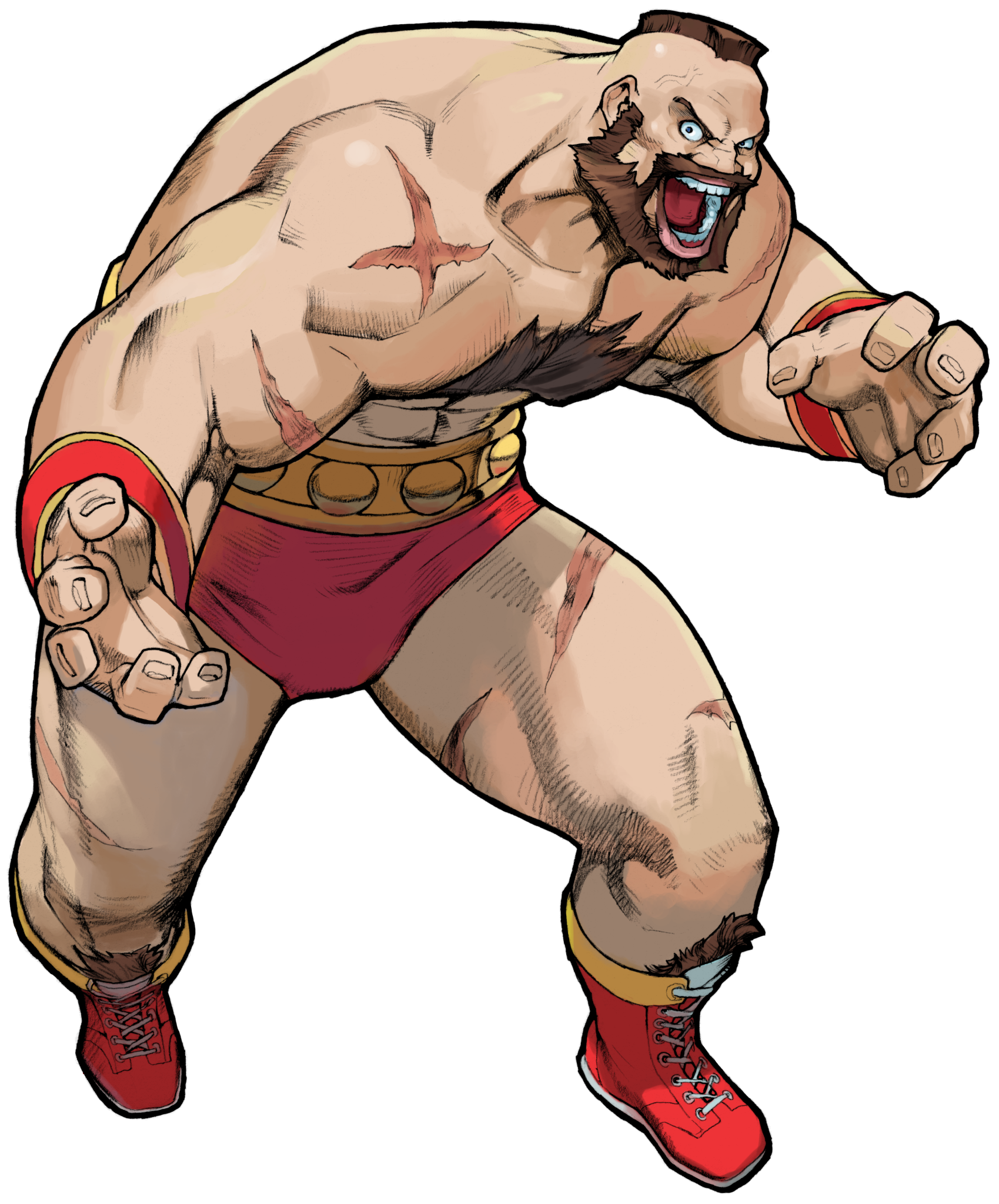 Street Fighter II - The World Warrior - Zangief (Arcade) 