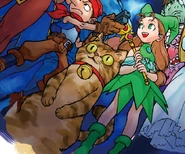 Marvel vs. Capcom artwork up-close