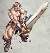 Alan in Final Fight: Double Impact