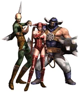 Bruce, Conchita and Felix