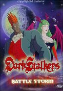 Darkstalkers Battle Storm home video (Front)