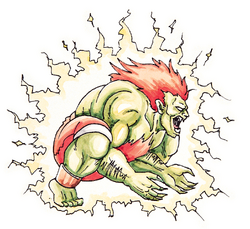 Gallery:Blanka, Capcom Database