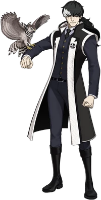 Character art in Phoenix Wright: Ace Attorney - Spirit of Justice.