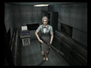 Cindy with a shotgun.