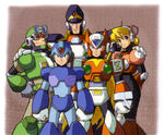 Mega Man X5 Group Photo.jpg (508 KB) Capcom Music Generation Rockman X1~6